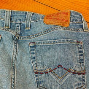 Low Rise Boot Cut Vintage Jeans
